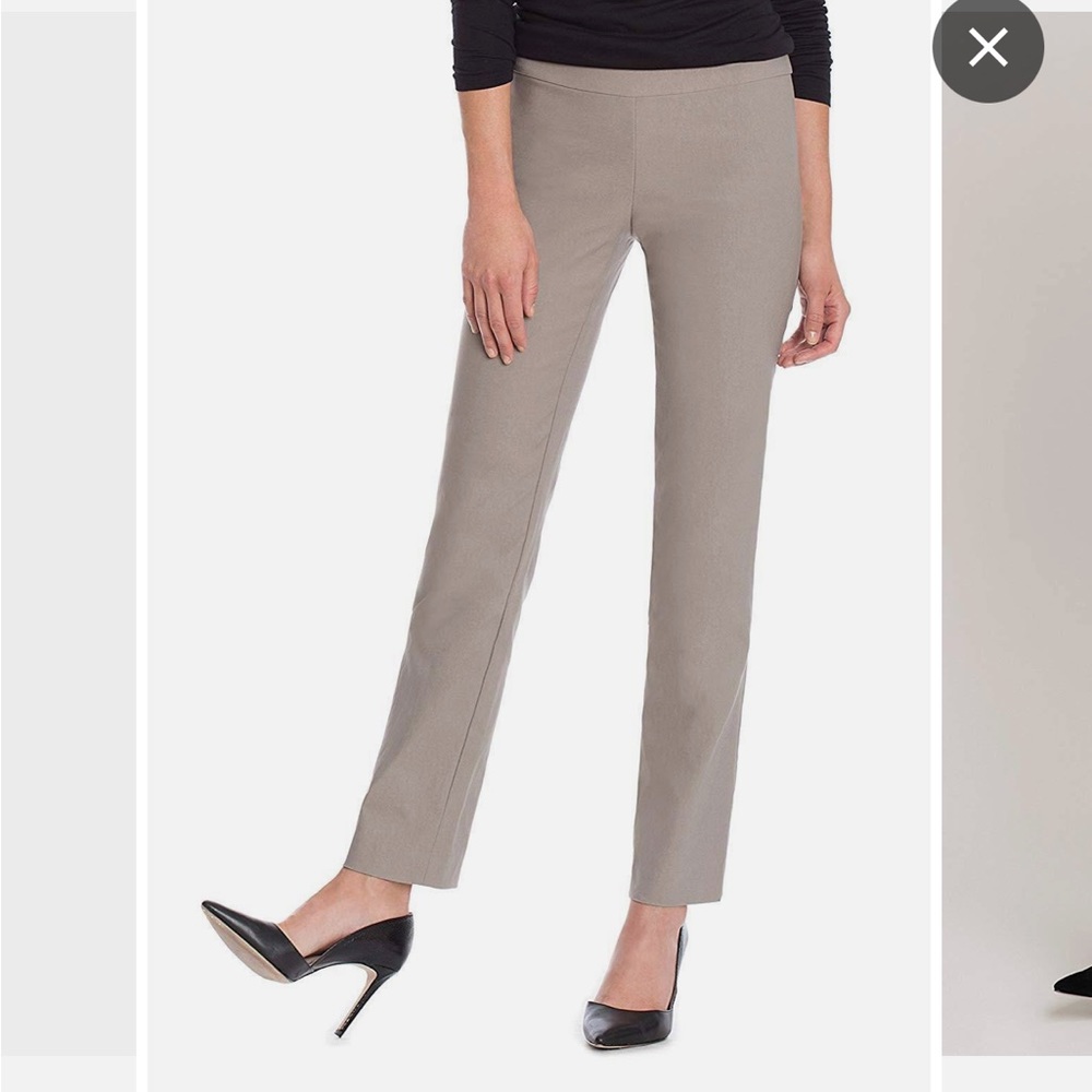 Nic+Zoe Gorgeous wonderstretch pants, moonwalk (color). Size 6. Worn only once.
